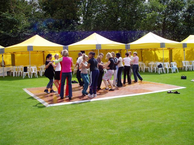 Outside Dance Flooring Hire in London