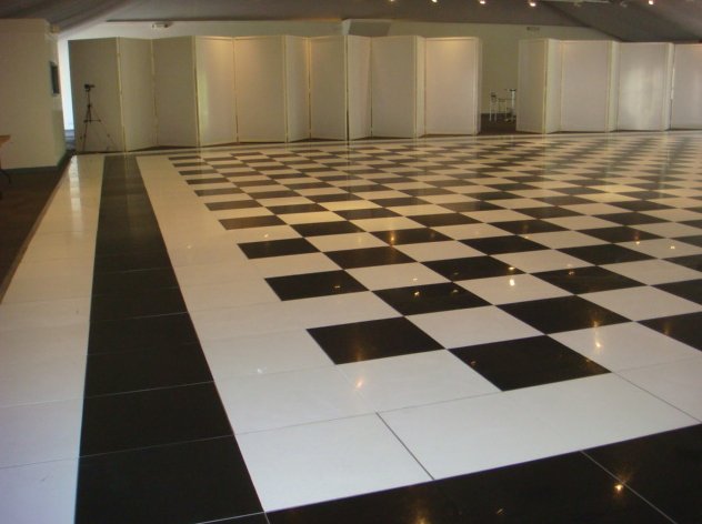 Chequered Floor Hire