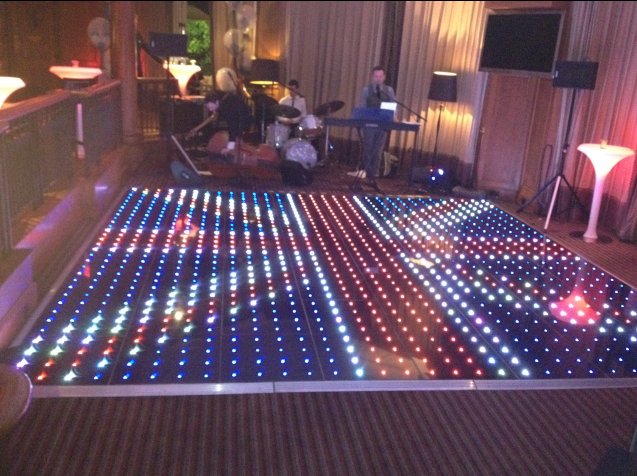 Colour Changing Pixel Dance Floor Hire