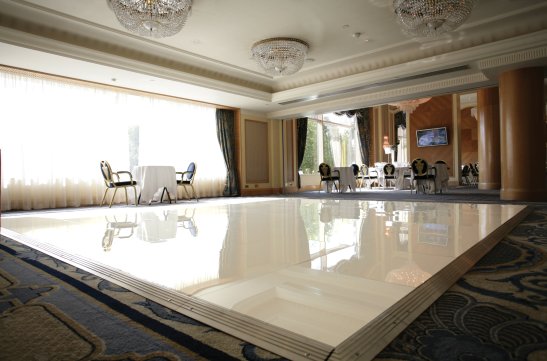 White Dance Flooring Hire in London